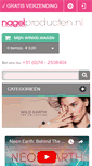 Mobile Screenshot of nagelproducten.nl