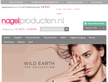 Tablet Screenshot of nagelproducten.nl